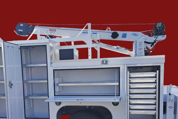 Truck mounted cranes